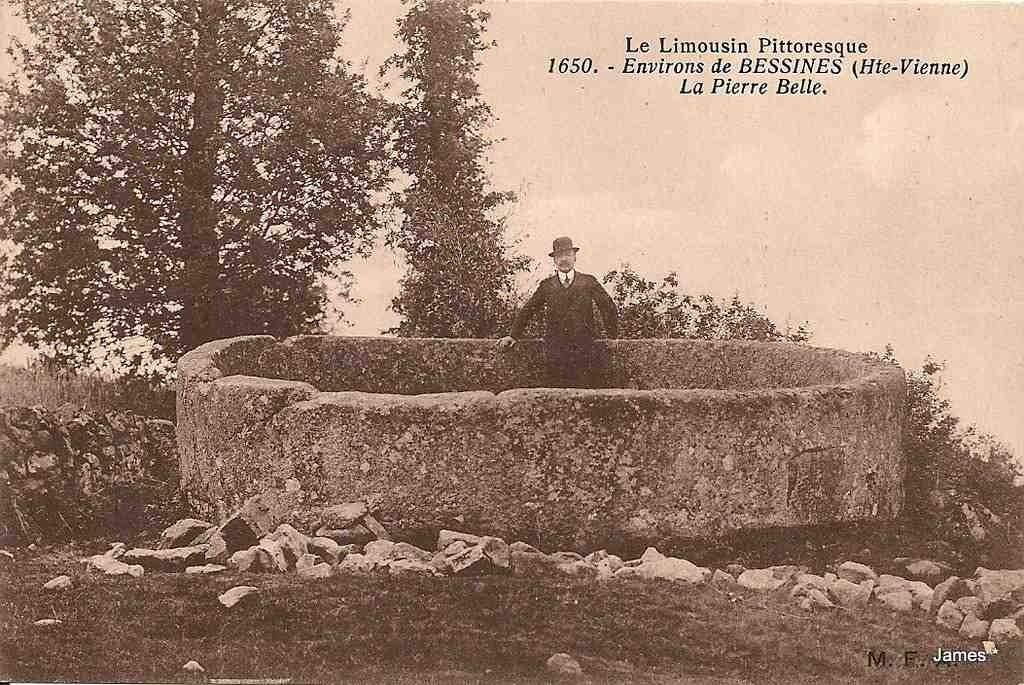 bessines, la, pierre, belle